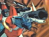 With Megatron (in gun mode)