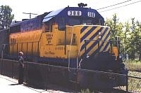 Excursion Train Boarding at Durand