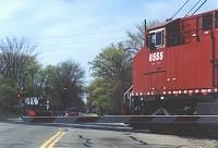 Train Crossing at Durand