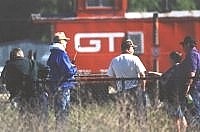 Railfans at Durand Station