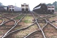 Long Telephoto Distorts Rails