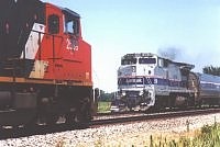 Waiting for Amtrak to Pass