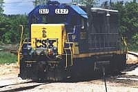 CSX Switcher at Grand Blanc Yard