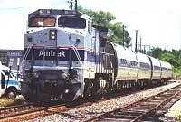 Amtrak at Lapeer