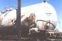 Derailment Damage at Durand