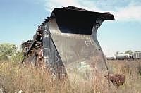 Snow Plow at Durand Yard (front view)